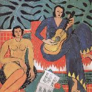 Henri Matisse The Music (mk35) oil painting artist